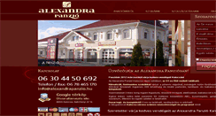 Desktop Screenshot of alexandrapanzio.hu
